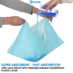 Pet'Adore 60cm x 45cm Blue Puppy Training Pads - 100 Pack - Image 3