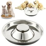 Pet'Adore Stainless Steel Puppy Feeding Bowl - 1.5 Litre