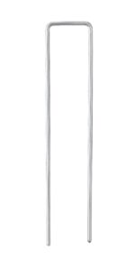100 Silver Galvanised Grass Pins 150mm - Image 2