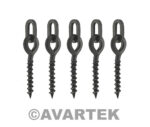 10 x 12mm Bait Screw Oval Loop Carp Chod Pop Up Rig Terminal Fishing Tackle - Image 5