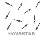 10 x 12mm Bait Screw Oval Loop Carp Chod Pop Up Rig Terminal Fishing Tackle - Image 6