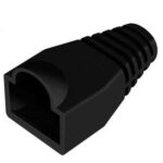Boot for RJ45 Ethernet Network Cables - Black