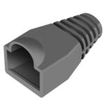 Boot for RJ45 Ethernet Network Cables - Grey [100 Pack] - Image 2