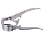 4 IN 1 Stainless Steel Heavy Duty Home Kitchen Garlic Press Crusher