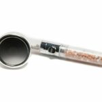 H & J - IONIC HAND HELD 3 SPRAY CLEAR BUTTON SHOWER HEAD SHOWER FILTER