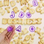 40 Plastic Alphabet Letter Number Mold DIY Fondant Cake Cutter Moulds Decor - Image 3