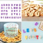 40 Plastic Alphabet Letter Number Mold DIY Fondant Cake Cutter Moulds Decor - Image 4