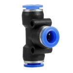 8mm T Piece Push in Pneumatic Connector - Image 3