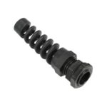 AVARTEK IP68 PG11 Nylon Spiral Gland, 5 - 10mm Cable Range - Black - Image 2