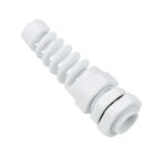 AVARTEK IP68 PG16 Nylon Spiral Gland, 10 - 14mm Cable Range - White - Image 2