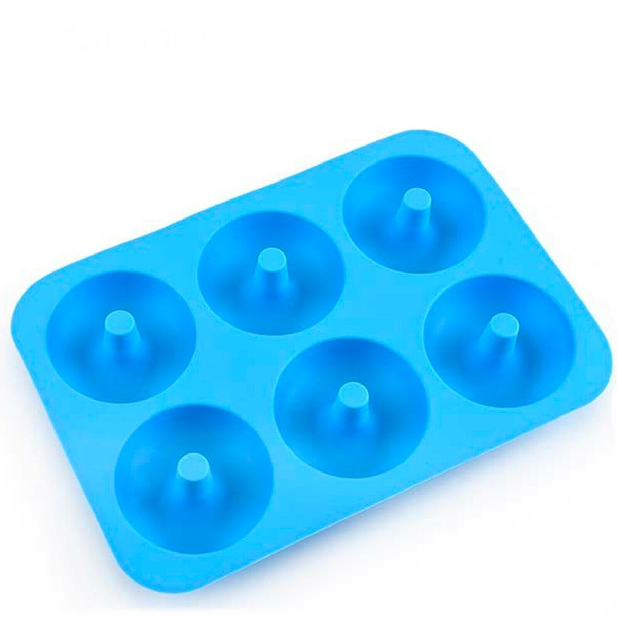 wp-image-avartek-1511.jpg Silicone Donut Mould Donut Making Mould Bake Round Cake Mold - Blue - Image 1