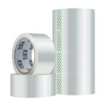 3REE - CLEAR Sticky Adhesive Transparent Packing Tape 48mm x 66m - Image 3