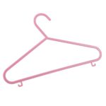 40 x Pink Plastic Children's Clothes Hangers with Shoulder Notches - 29cm - Image 2