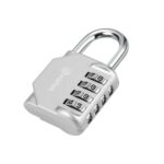 AVARTEK - All Weather Aluminium Combination Silver Padlock 30mm - Image 4