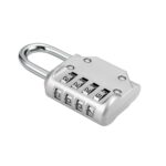 AVARTEK - All Weather Aluminium Combination Silver Padlock 30mm - Image 5
