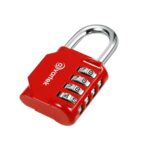 AVARTEK - All Weather Aluminium Combination Red Padlock 30mm - Image 4