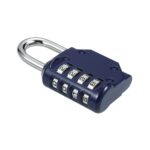 AVARTEK - All Weather Aluminium Combination Blue Padlock 30mm - Image 5