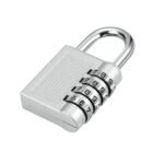 AVARTEK - Combination Combi Resettable Padlock Security 4-Digit - 40mm - SILVER - Image 4