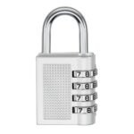 AVARTEK - Combination Combi Resettable Padlock Security 4-Digit - 40mm - SILVER - Image 5