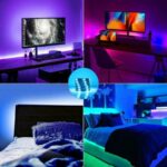 5M RGB LED Colour Changing Strip Light + Black 24 Key Controller - Image 3