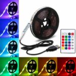 4M RGB LED Colour Changing 120 LED Strip Light + White 24 Key Controller - Image 3