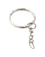 25MM Split Keyring with Chain - Image 3