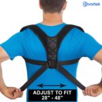 AVARTEK Adjustable Posture Corrector Back Shoulder Belt Lumbar Spine Support Body Brace Strap - Image 9
