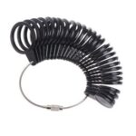 Black UK Ring Sizer A-Z Ring Measurement Tool