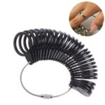 Black UK Ring Sizer A-Z Ring Measurement Tool - Image 3