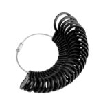 Black UK Ring Sizer A-Z Ring Measurement Tool - Image 4