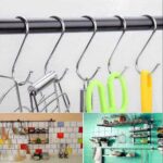 10 Large Stainless Steel S Hooks, For Kitchen Utensil, Hanging Clothes - Image 7