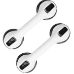 2 x Safety Grab Rail Handle Support Suction Hand Grip - Shower / Bathroom / Toilet