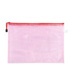 6 x A4 Plastic Zip File Bags Storage Document Folder Protective Wallet Pocket - Image 3