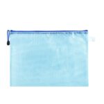 6 x A4 Plastic Zip File Bags Storage Document Folder Protective Wallet Pocket - Image 5