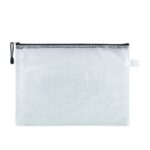 6 x A4 Plastic Zip File Bags Storage Document Folder Protective Wallet Pocket - Image 6