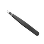 Tweezers Set 3 Piece Professional Stainless Steel Eyebrow Hair Pluckers + Case - Image 7
