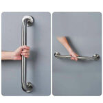 2 x 30cm Safety Bathroom Aid Bath Shower Hand Grip Grab Towel Rail Bar Handle (300mm) - Image 2