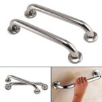 2 x 30cm Safety Bathroom Aid Bath Shower Hand Grip Grab Towel Rail Bar Handle (300mm) - Image 6
