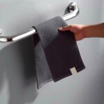 2 x 60cm Safety Bathroom Aid Bath Shower Hand Grip Grab Towel Rail Bar Handle (600mm) - Image 4