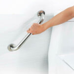 2 x 50cm Safety Bathroom Aid Bath Shower Hand Grip Grab Towel Rail Bar Handle (500mm) - Image 9