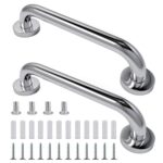 2 x 40cm Safety Bathroom Aid Bath Shower Hand Grip Grab Towel Rail Bar Handle (400mm)