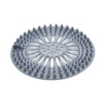 Hair Trap Shower Bath Plug Hole Waste Catcher Stopper Drain Sink Strainer Filter - Blue