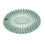 Hair Trap Shower Bath Plug Hole Waste Catcher Stopper Drain Sink Strainer Filter - Green