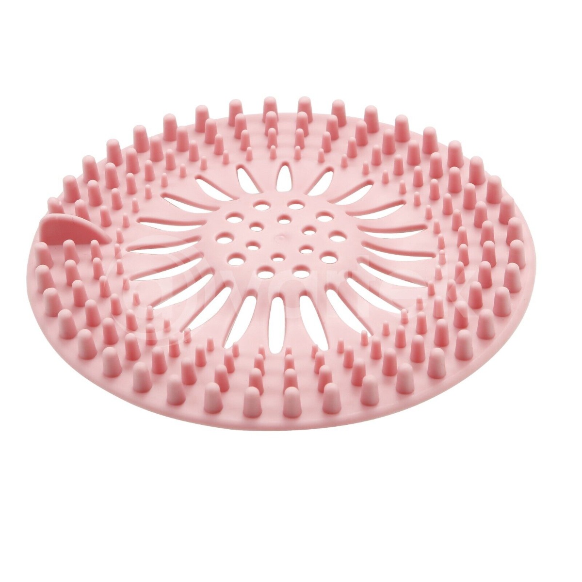 wp-image-avartek-2263.jpeg Hair Trap Shower Bath Plug Hole Waste Catcher Stopper Drain Sink Strainer Filter - Pink - Image 1