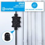 10 Pack M20 20mm IP68 Waterproof Black Cable Glands - Image 8