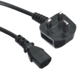 1M 3 Pin Kettle Lead Power Cable Plug Cord Adapter for TV PC Monitor Printer - Image 2