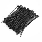 530mm x 9.0mm Strong Black Nylon Cable Tie Wraps - Pack of 100 - Image 5