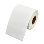 Compatible Zebra 4 x 8" 100 x 204mm, 250 Labels, White Direct Thermal Labels, Permanent