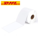 Zebra Compatible DHL Shipping Labels, 102mm x 150mm (4 x 6") 500 Labels, 25mm Core, White, Permanent - Image 2