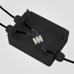 IP65 Waterproof Junction Box Large ABS Electrical Box, Outdoor Cable Connector Black (150x110x70mm) - Image 7